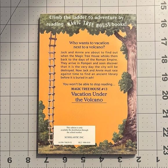 Scholastic Adventure Book with Fiery Cover - Picture 2 of 4